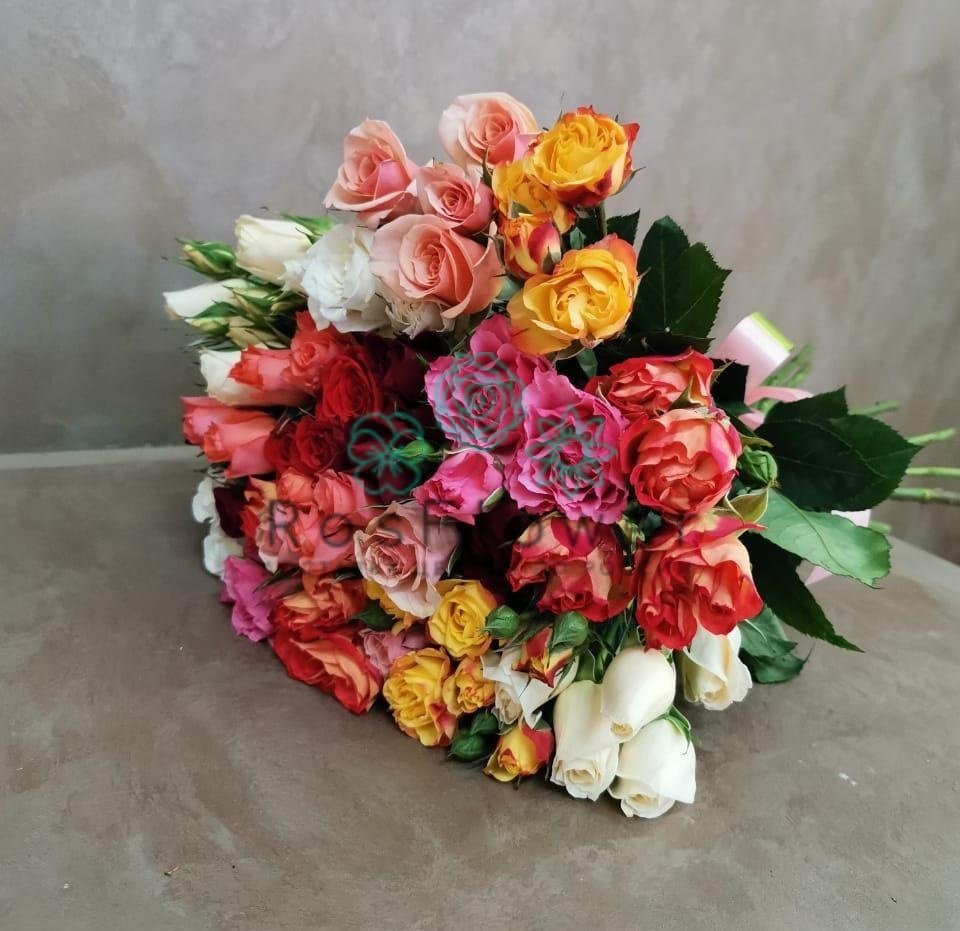 Букет цветов из: Розы в Ефимовский