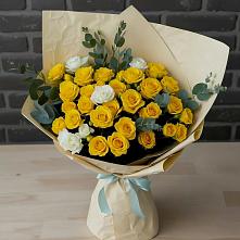 Букет цветов из:  Розы #REPLACE_PRED# Ефимовский