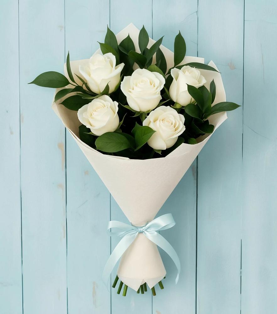 Букет цветов из: Розы в Ефимовский