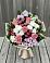 Букет цветов из: Альстромерии, Гвоздики, Розы и Хризантемы в Ефимовский