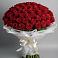 Букет 101 Красная роза Блэк Мэджик в Ефимовский
