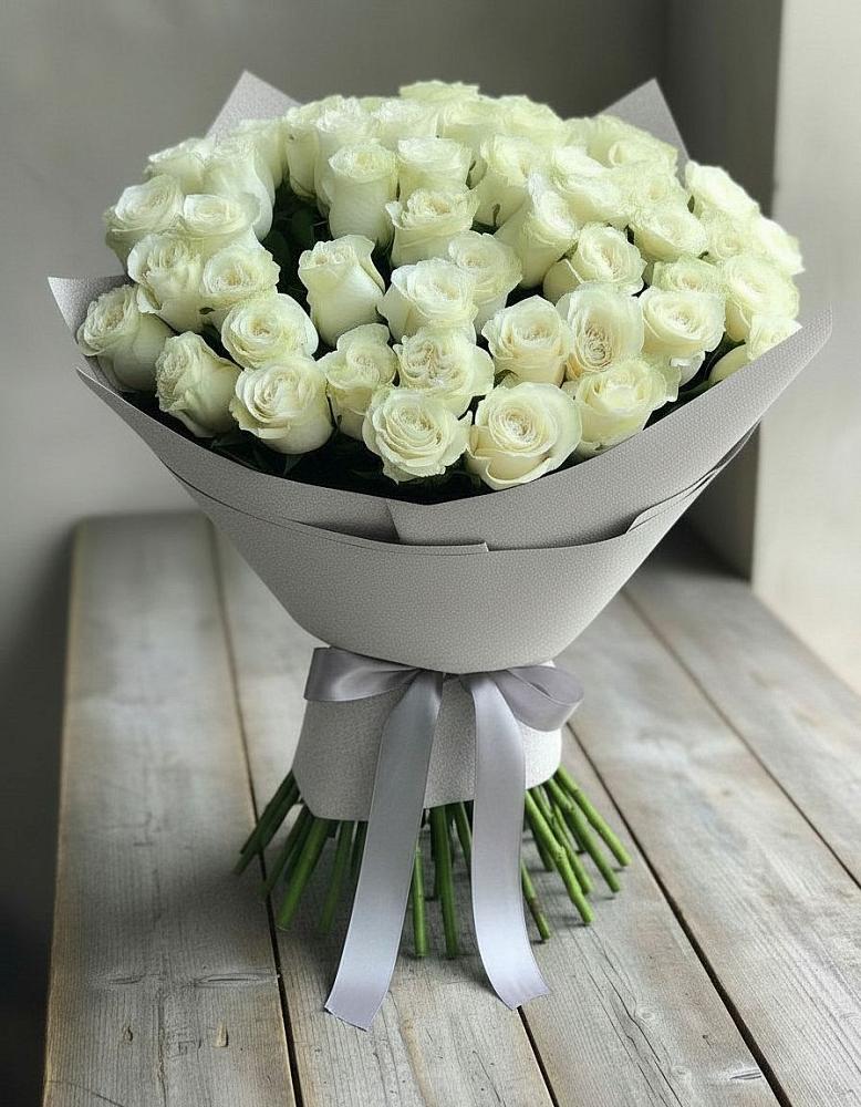 Букет 35 Белых роз в Ефимовский
