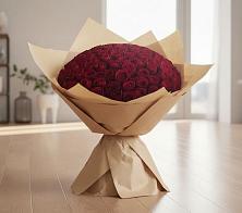 Букет 101 Красная роза #REPLACE_PRED# Ефимовский