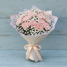 Букет цветов из:  Гвоздики #REPLACE_PRED# Ефимовский