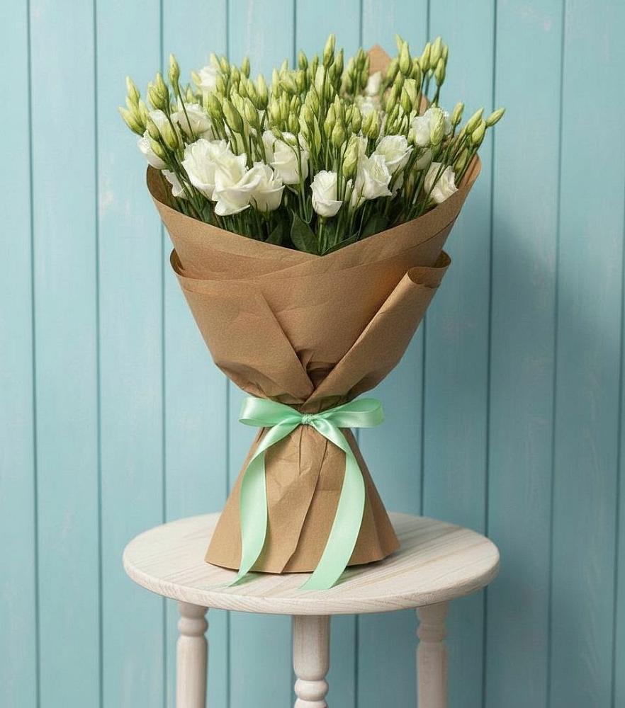 Букет цветов из: Лизиантусы в Ефимовский