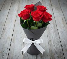 Букет 5 Красных роз Эдлесс Лав #REPLACE_PRED# Ефимовский