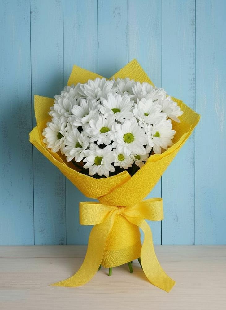 Букет цветов из: Хризантемы в Ефимовский