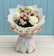 Букет цветов из:  Розы в Ефимовский
