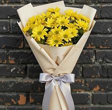 Букет цветов из:  Хризантемы #REPLACE_PRED# Ефимовский