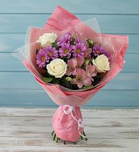 Букет цветов из:  Герберы в Ефимовский