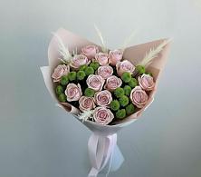 Букет цветов из:  Розы и Хризантемы в Ефимовский