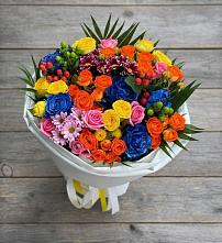 Букет цветов из:  Розы и Хризантемы #REPLACE_PRED# Ефимовский