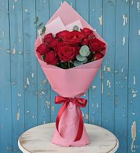 Букет цветов из:  Розы в Ефимовский