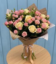 Букет цветов из:  Розы в Ефимовский