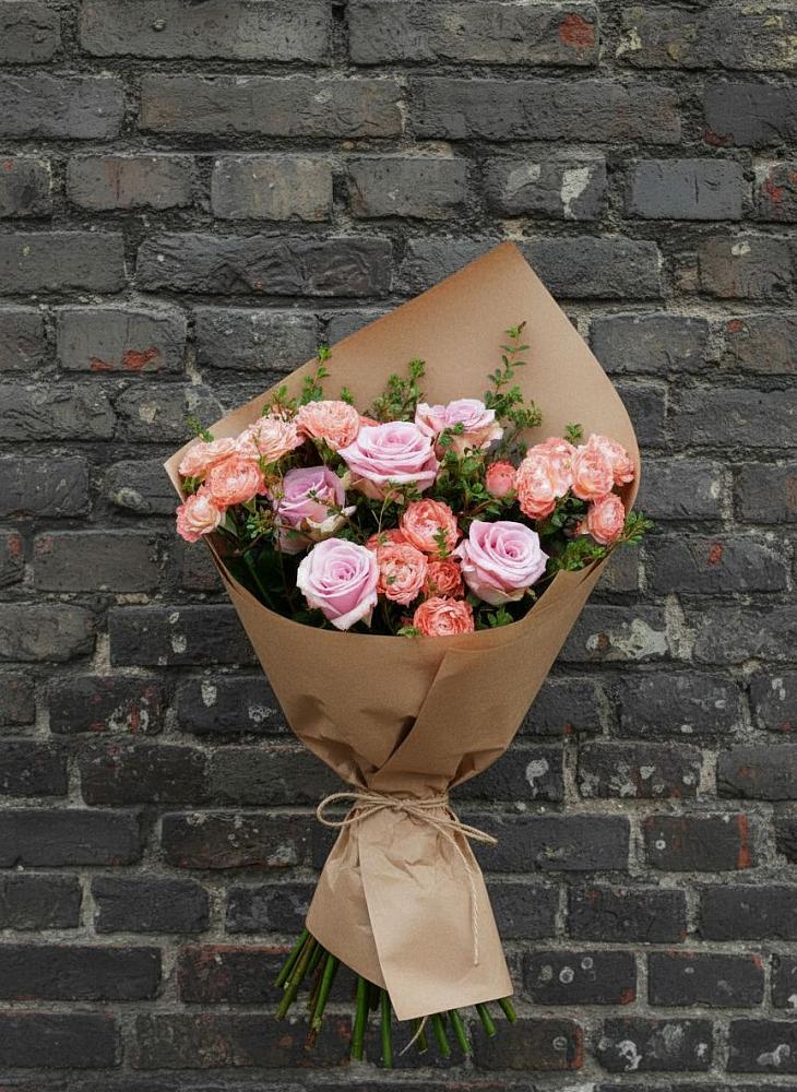 Букет цветов из: Розы в Ефимовский