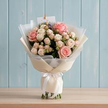 Букет цветов из:  Розы в Ефимовский