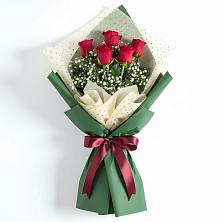 Букет цветов из:  Розы в Ефимовский