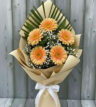 Букет цветов из:  Герберы #REPLACE_PRED# Ефимовский