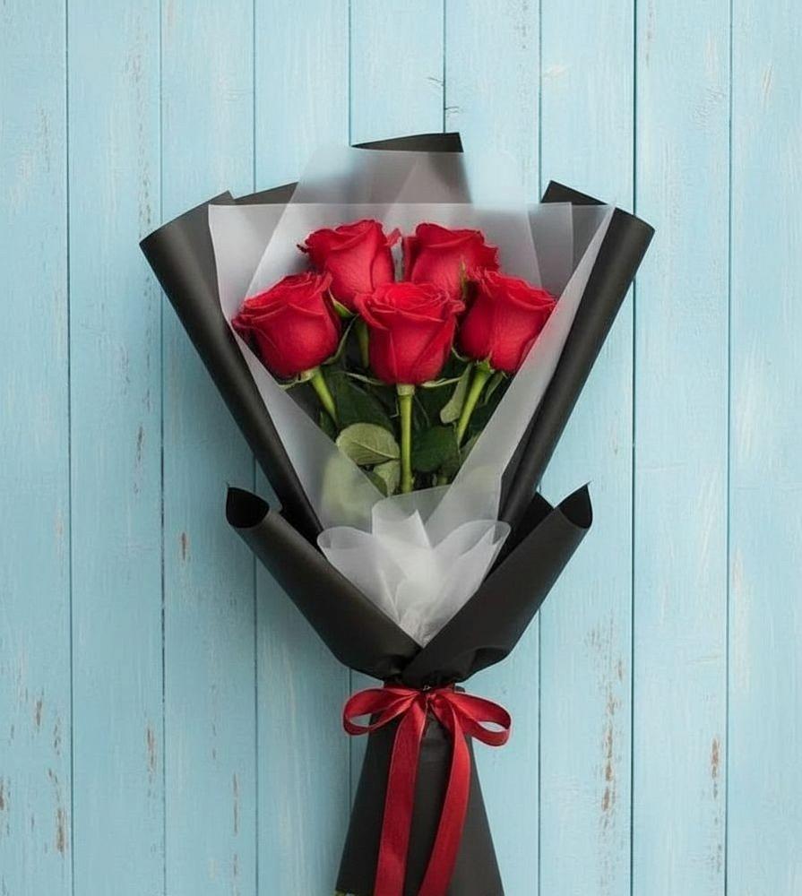 Букет цветов из: Розы в Ефимовский